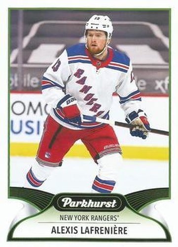 #1 Alexis Lafreniere - New York Rangers - 2021-22 Parkhurst Hockey