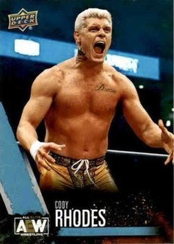 #1 Cody Rhodes - 2021 Upper Deck AEW Wrestling