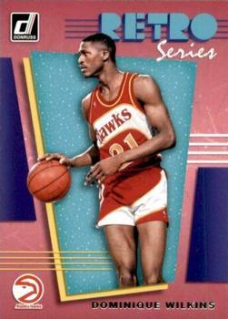 #1 Dominique Wilkins - Atlanta Hawks - 2019-20 Donruss - Retro Series Basketball