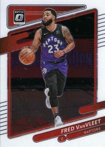 #1 Fred VanVleet - Toronto Raptors - 2021-22 Donruss Optic Basketball