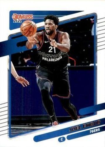 #1 Joel Embiid - Philadelphia 76ers - 2021-22 Donruss Basketball