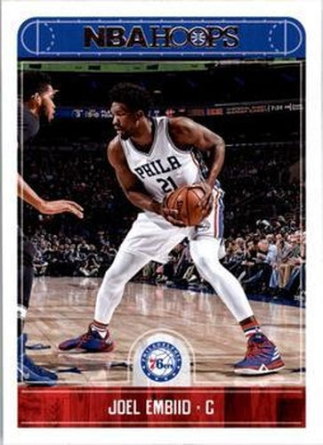 #1 Joel Embiid - Philadelphia 76ers - 2017-18 Hoops Basketball