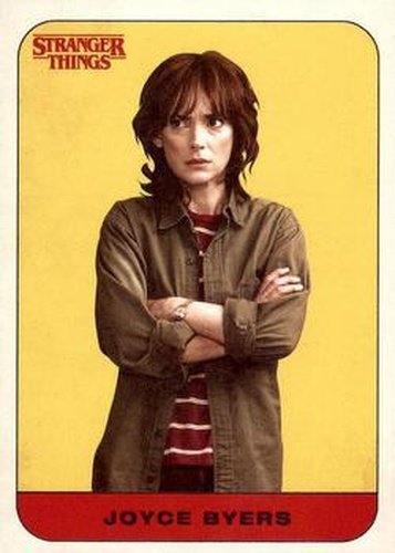 #1 Joyce Byers - 2018 Topps Stranger Things - Character Stickers