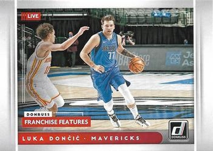 #1 Luka Doncic - Dallas Mavericks - 2021-22 Donruss - Franchise Features Basketball