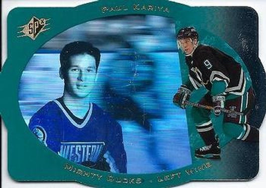 #1 Paul Kariya - Anaheim Mighty Ducks - 1996-97 SPx Hockey