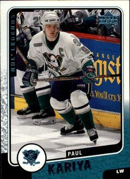 #1 Paul Kariya - Anaheim Mighty Ducks - 2000-01 Upper Deck Legends Hockey