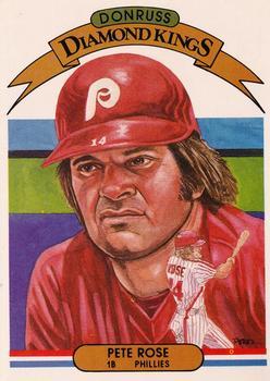 #1 Pete Rose - Philadelphia Phillies - 1982 Donruss Baseball