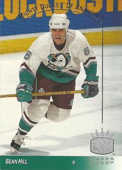 #1 Sean Hill - Anaheim Mighty Ducks - 1993-94 Upper Deck - SP Hockey