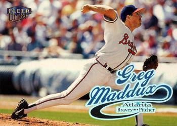 #1 Greg Maddux - Atlanta Braves - 1999 Ultra Baseball