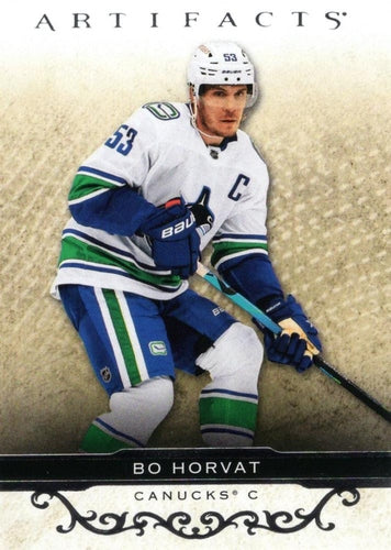 #1 Bo Horvat - Vancouver Canucks - 2021-22 Upper Deck Artifacts Hockey