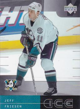 #61 Jeff Friesen - Anaheim Mighty Ducks - 2000-01 Upper Deck Ice Hockey