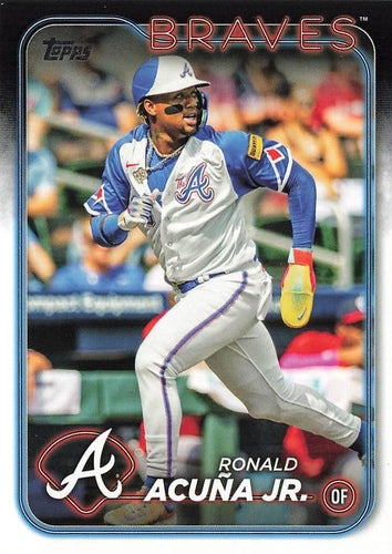 #1 Ronald Acuña Jr. - Atlanta Braves - 2024 Topps Baseball