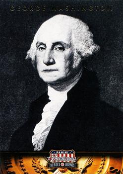 #1 George Washington - 2012 Panini Americana Heroes & Legends