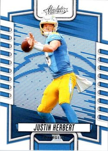 #1 Justin Herbert - Los Angeles Chargers - 2023 Panini Absolute Football