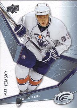 #1 Ales Hemsky - Edmonton Oilers - 2008-09 Upper Deck Ice Hockey