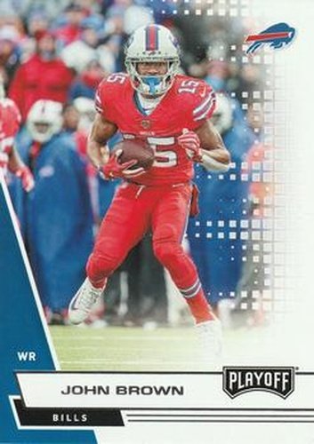#1 John Brown - Buffalo Bills - 2020 Panini Playoff Football