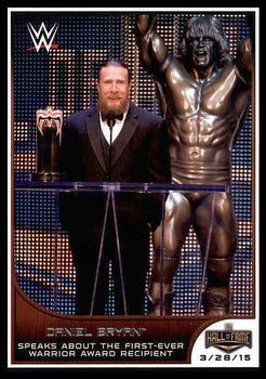 #1 Daniel Bryan - 2016 Topps WWE Road to Wrestlemania Wrestling