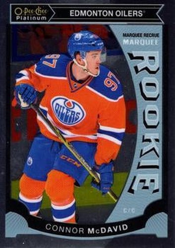 #M1 Connor McDavid - Edmonton Oilers - 2015-16 O-Pee-Chee Platinum - Marquee Rookies Hockey