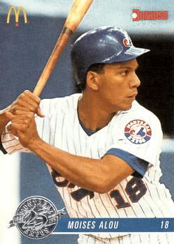 #1 Moises Alou - Montreal Expos - 1993 Donruss McDonald's Montreal Expos 25th Anniversary Baseball