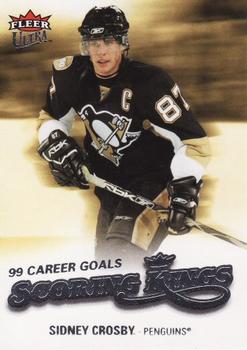 #SK1 Sidney Crosby - Pittsburgh Penguins - 2008-09 Ultra - Scoring Kings Hockey