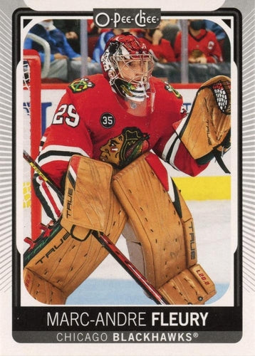 #601 Marc-Andre Fleury - Chicago Blackhawks - 2021-22 O-Pee-Chee Hockey
