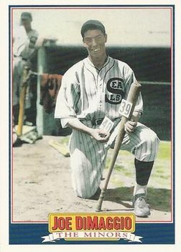 #1 Joe DiMaggio - San Francisco Seals - 1992 Score - Joe DiMaggio: Yankee Clipper Baseball