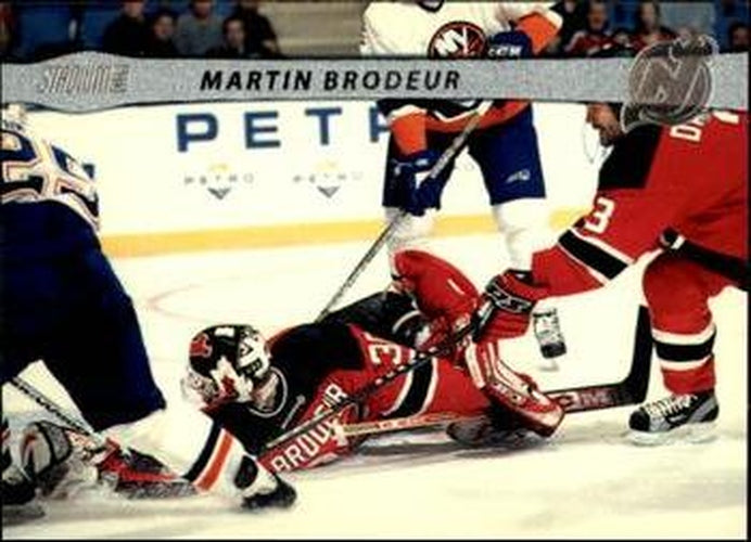 #1 Martin Brodeur - New Jersey Devils - 2001-02 Stadium Club Hockey