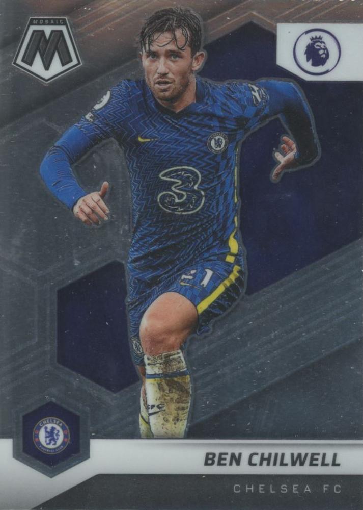 #1 Ben Chilwell - Chelsea FC - 2021-22 Panini Mosaic Premier League Soccer