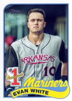 #P-1 Evan White - Seattle Mariners - 2020 Topps Update - Prospects Baseball
