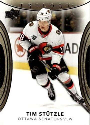 #1 Tim Stutzle - Ottawa Senators - 2022-23 Upper Deck Trilogy Hockey