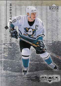 #1 Paul Kariya - Anaheim Mighty Ducks - 1998-99 Upper Deck Black Diamond Hockey
