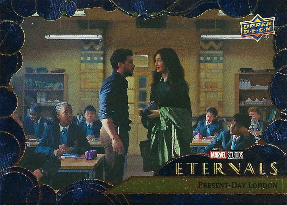 #1 Present-Day London - 2023 Upper Deck Marvel Eternals
