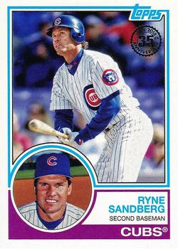 #83-1 Ryne Sandberg - Chicago Cubs - 2018 Topps - 1983 Topps Baseball 35th Anniversary Baseball
