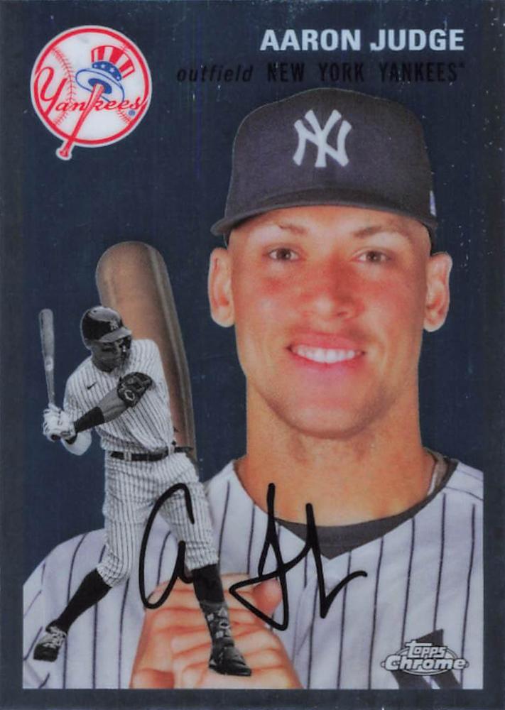 #1 Aaron Judge - New York Yankees - 2023 Topps Chrome Platinum Anniversary Baseball