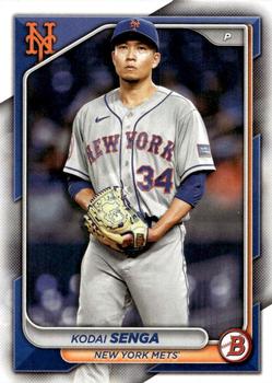 #1 Kodai Senga - New York Mets - 2024 Bowman Baseball