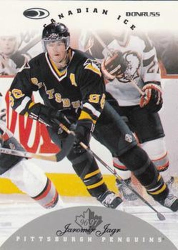 #1 Jaromir Jagr - Pittsburgh Penguins - 1996-97 Donruss Canadian Ice Hockey