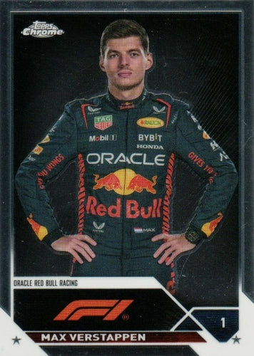 #1a Max Verstappen - Oracle Red Bull Racing - 2023 Topps Chrome Formula 1 Racing