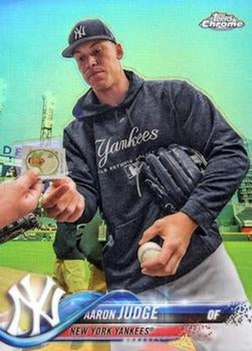 #1b Aaron Judge - New York Yankees - 2018 Topps Chrome Baseball