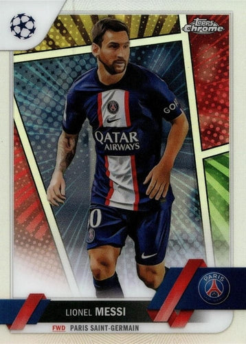 #1b Lionel Messi - Paris Saint-Germain - 2022-23 Topps Chrome UEFA Club Competitions Soccer