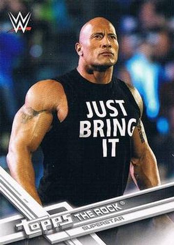#1b The Rock - 2017 Topps WWE Wrestling
