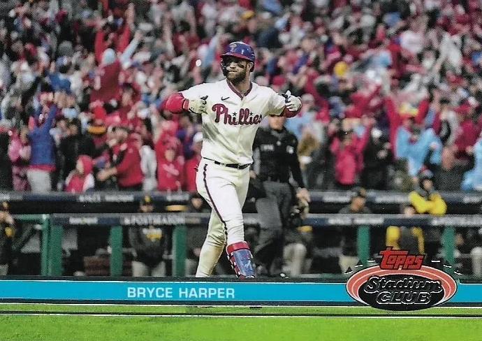 #1c Bryce Harper - Philadelphia Phillies - 2023 Stadium Club Baseball