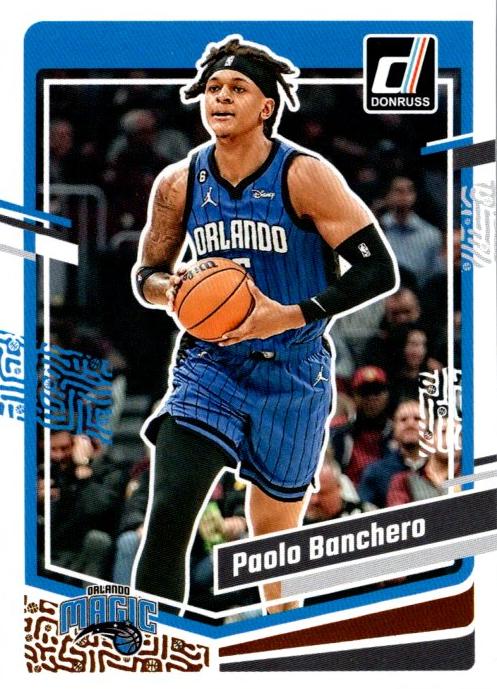 #200 Paolo Banchero - Orlando Magic - 2023-24 Donruss Basketball