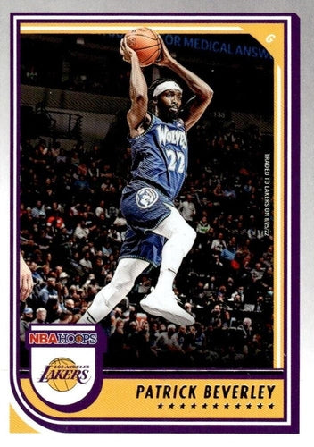 #200 Patrick Beverley - Los Angeles Lakers - 2022-23 Hoops Basketball