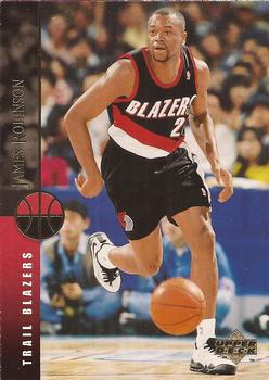 #200 James Robinson - Portland Trail Blazers - 1994-95 Upper Deck Basketball