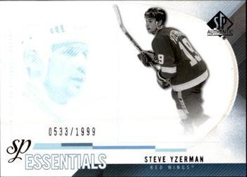 #200 Steve Yzerman - Detroit Red Wings - 2010-11 SP Authentic Hockey