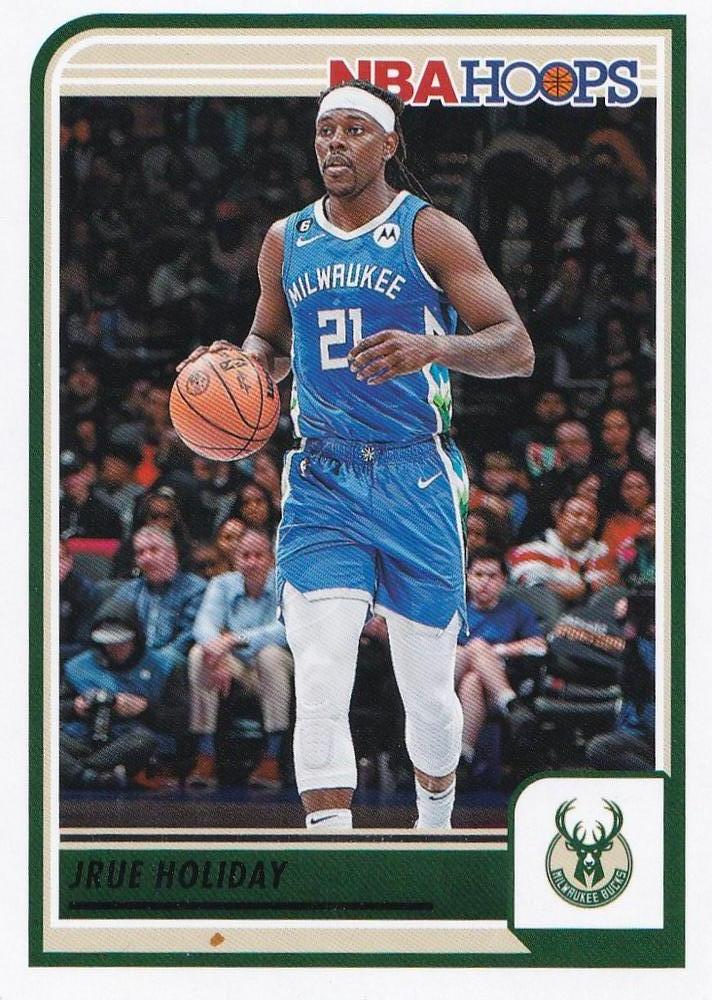 #200 Jrue Holiday - Milwaukee Bucks - 2023-24 Hoops Basketball