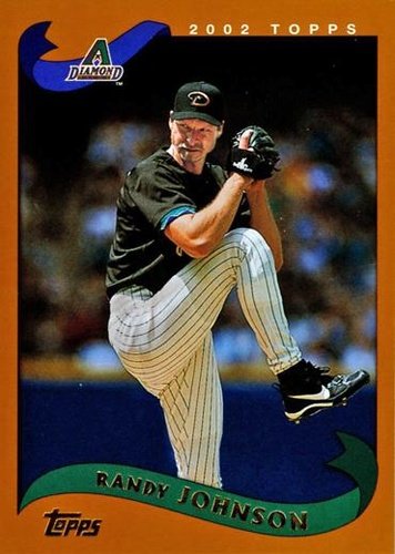 #200 Randy Johnson - Arizona Diamondbacks - 2002 Topps Baseball