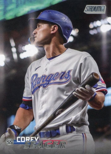 #200 Corey Seager - Texas Rangers - 2023 Stadium Club Baseball
