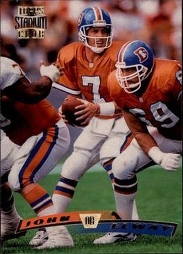 #200 John Elway - Denver Broncos - 1996 Stadium Club Football