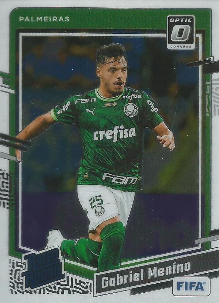 #200 Gabriel Menino - SE Palmeiras - 2023-24 Donruss - Optic Soccer